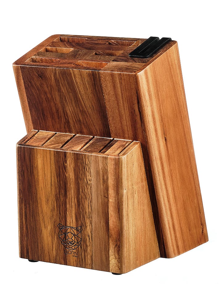 Björn Blok na noże "Loviisa" w kolorze jasnobrązowym - 13 x 23 x 15 cm rozmiar: onesize