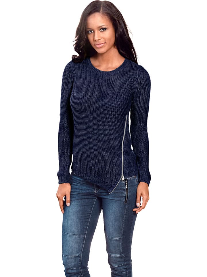 Heine Sweter w kolorze granatowym rozmiar: 48