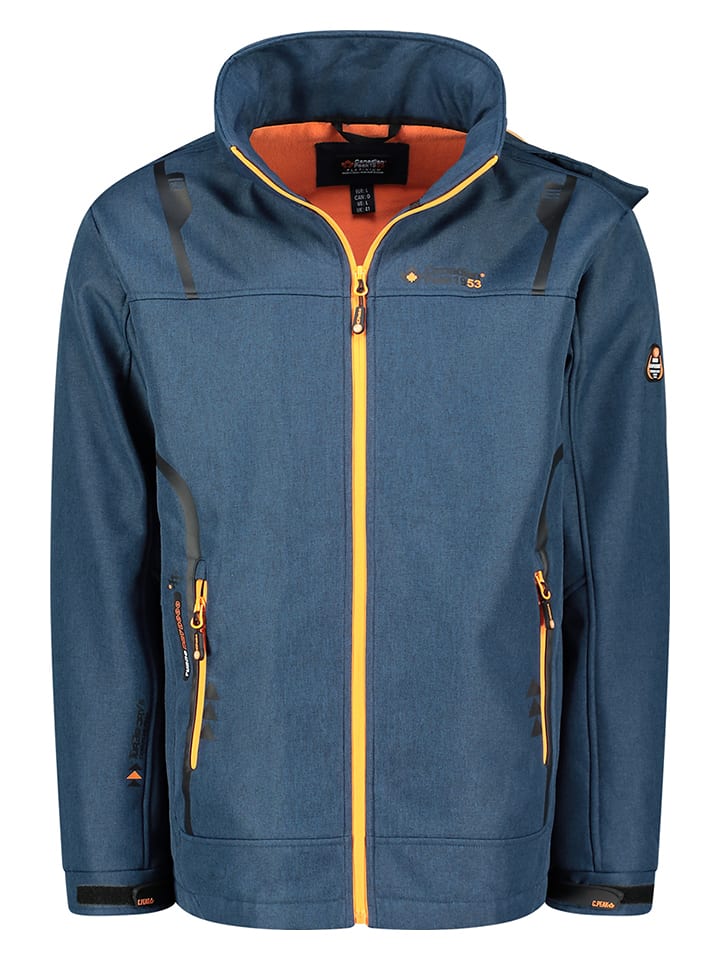 Canadian Peak Kurtka softshellowa "Timberlake" w kolorze granatowym rozmiar: 3XL