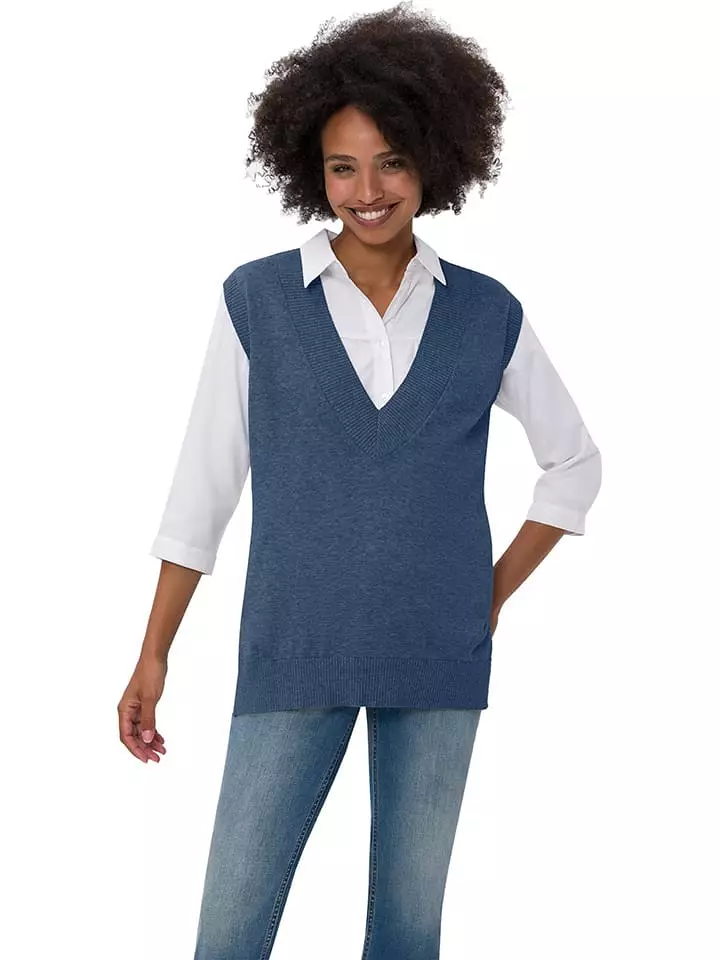 Heine Bezrękawnik w kolorze niebieskim rozmiar: 40