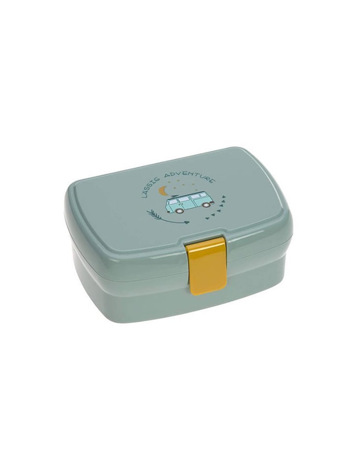Lässig Lunchbox z wkładką "Adventure" - Bus - (S)17,7 x (W)7,3 x (G)13,4 cm rozmiar: onesize