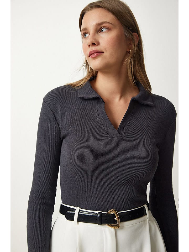 Happiness Istanbul Bluzka w kolorze czarnym rozmiar: S/M