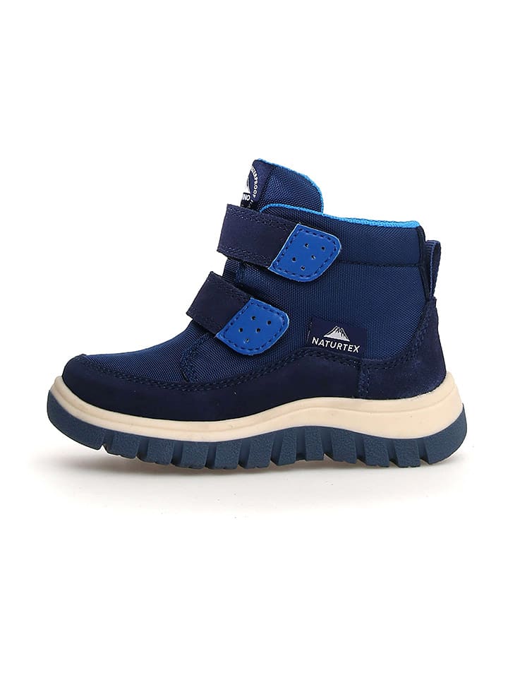 Naturino Botki zimowe "New Pile" w kolorze granatowym rozmiar: 26