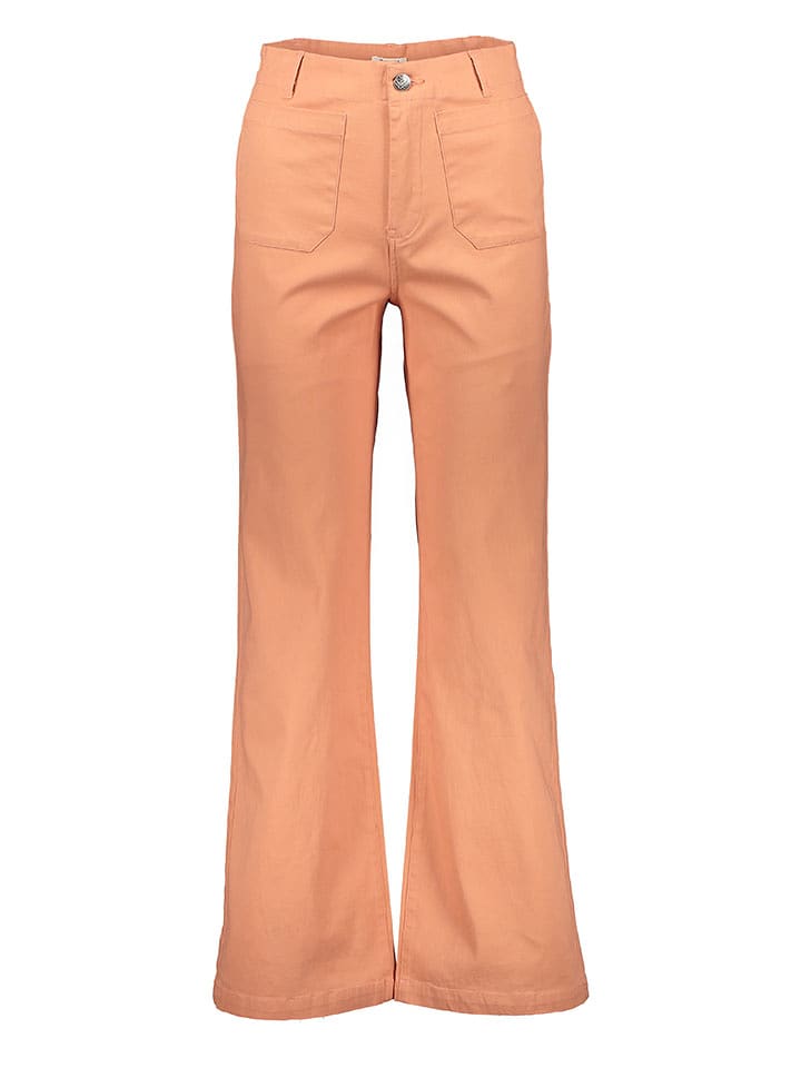 Roxy Dżinsy - Flare fit - w kolorze pomarańczowym rozmiar: W30