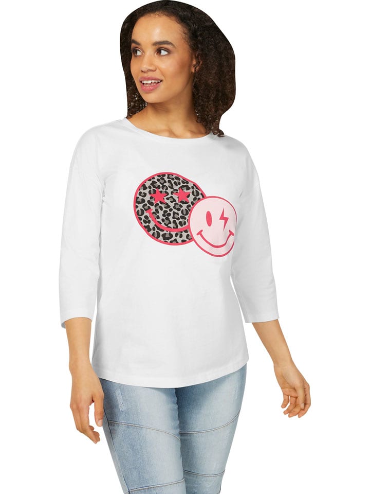 Heine Koszulka w kolorze białym rozmiar: 44