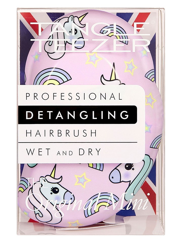 Tangle Teezer Szczotka "Mini" w kolorze jasnoróżowym ze wzorem rozmiar: onesize