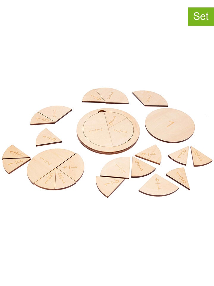 SUNNYSUE 25-częściowy zestaw do nauki liczenia w kolorz beżowym rozmiar: onesize