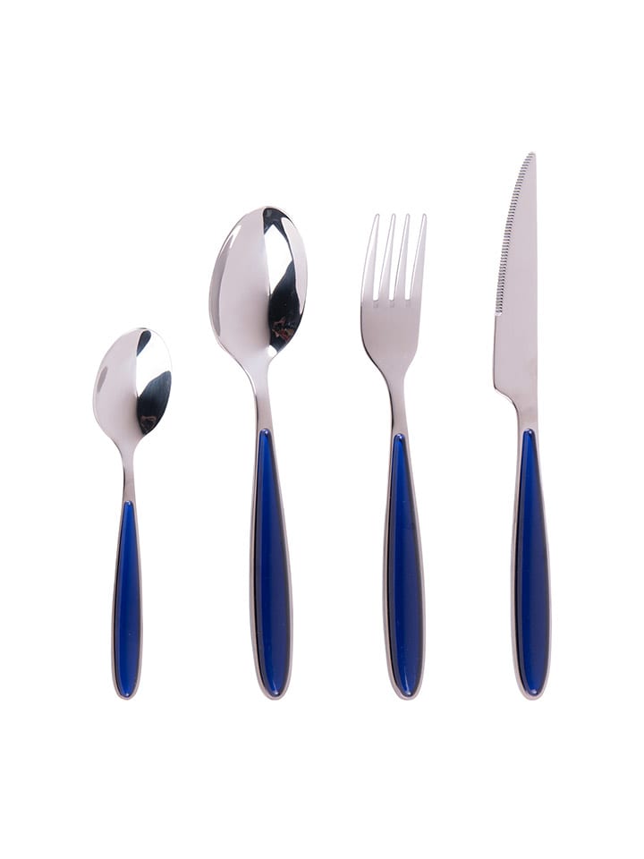 TABLE PASSION 24-częściowy zestaw sztućców "Paul" w kolorze niebieskim rozmiar: onesize