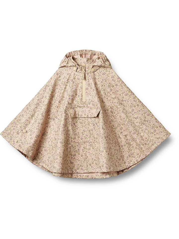 Wheat Płaszcz przeciwdeszczowy "Drops" w kolorze beżowym rozmiar: 92-104