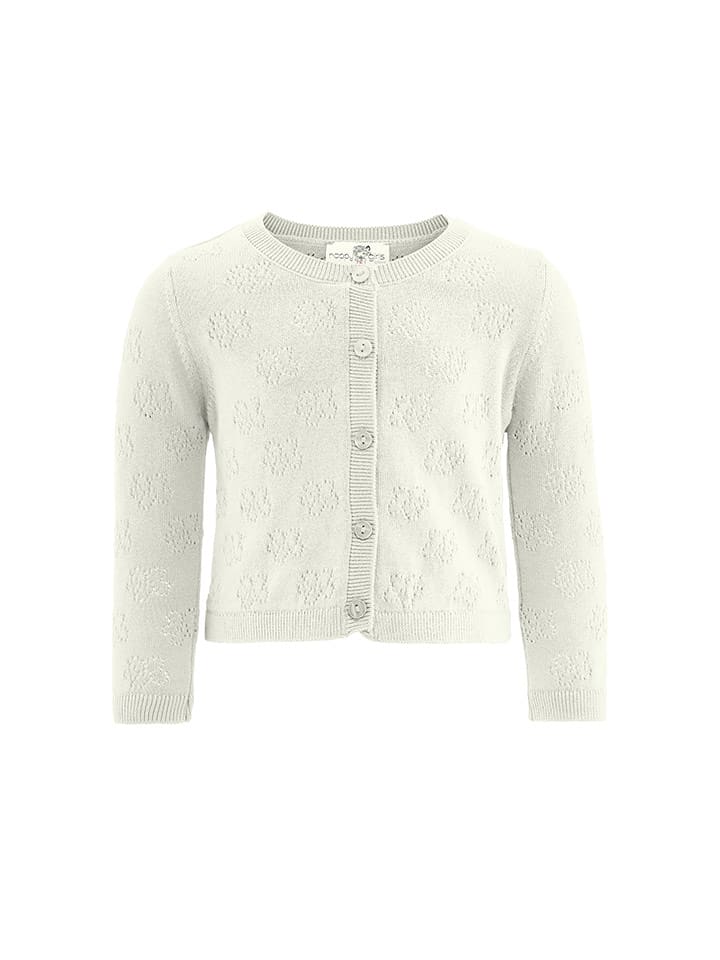 happy girls by Eisend Kardigan w kolorze białym rozmiar: 122