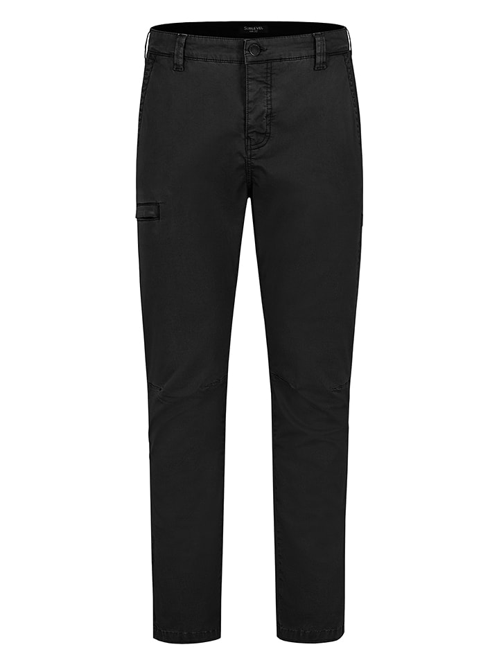 Sublevel Spodnie chino w kolorze czarnym rozmiar: W30