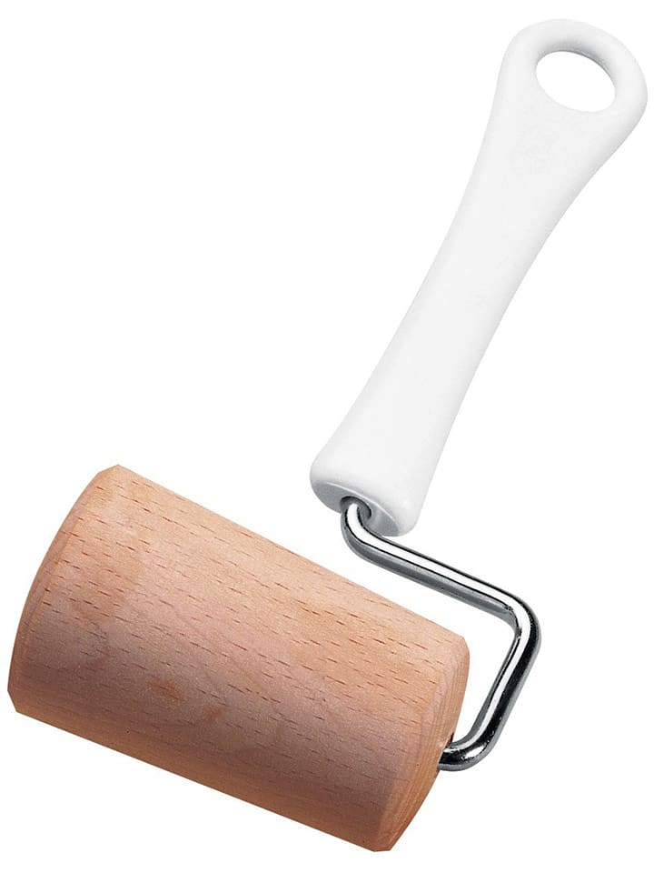 Zenker Mini wałek w kolorze jasnobrązowo-białym - dł. 19 cm rozmiar: onesize