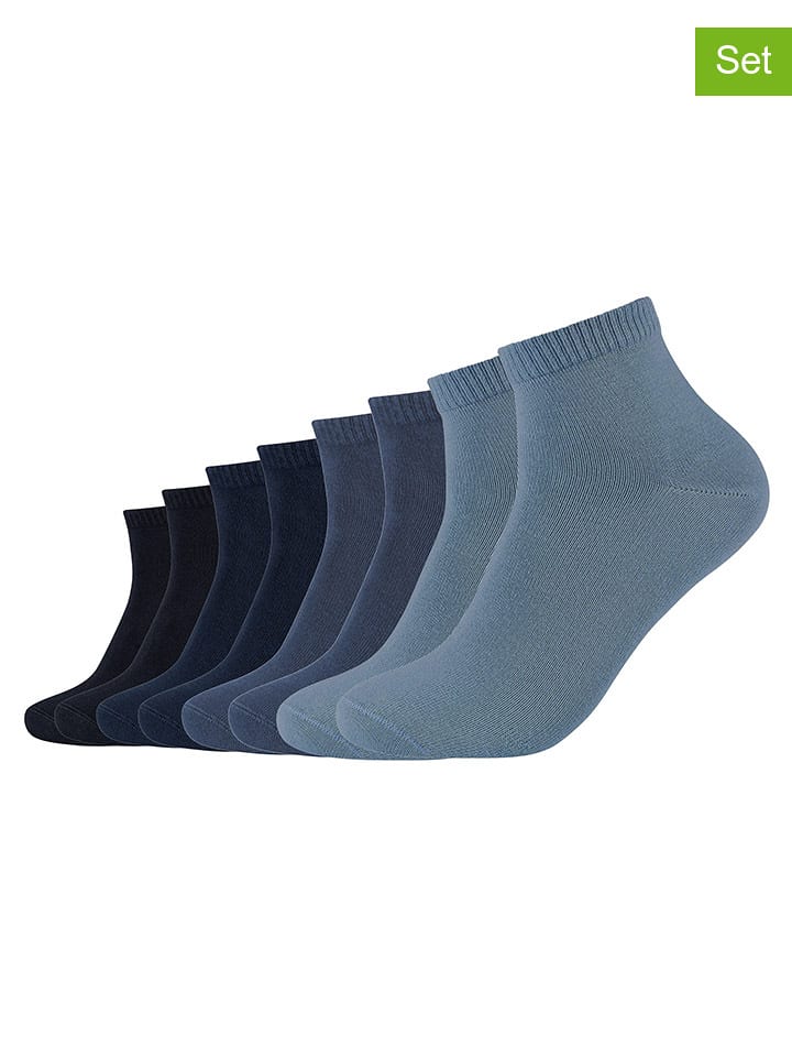 s.Oliver Skarpety (8 par) w kolorze niebieskim i granatowym rozmiar: 39-42