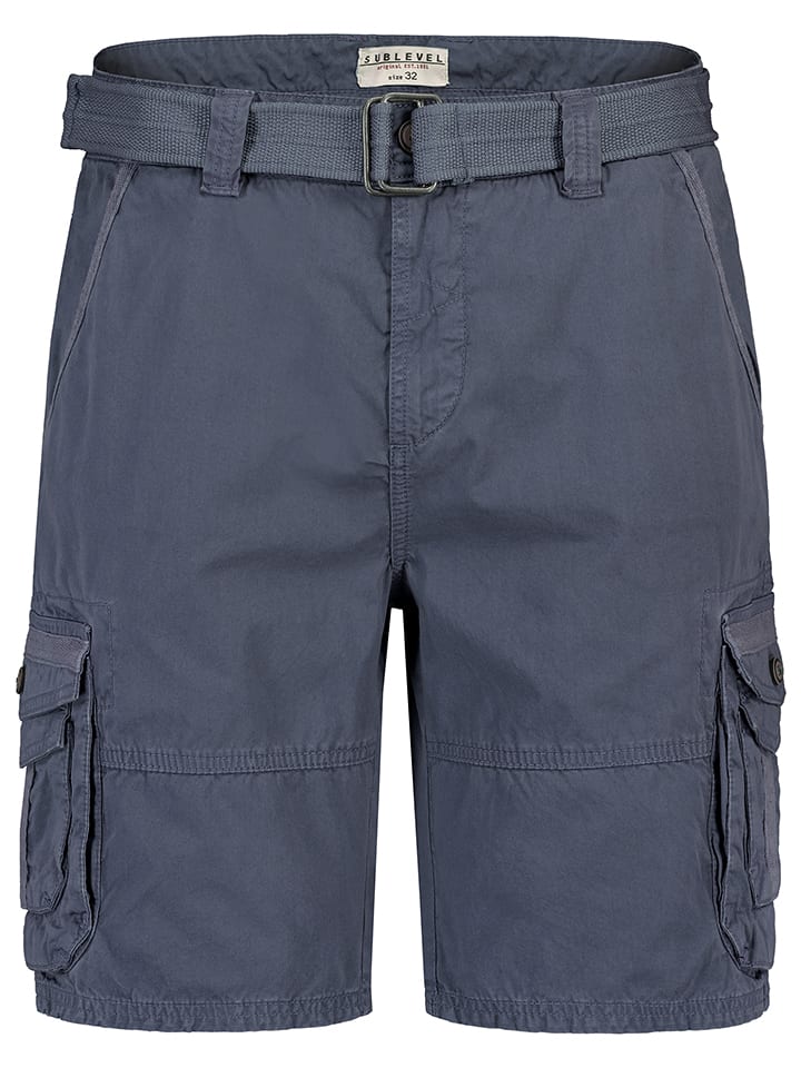 Authentic Style Bojówki w kolorze granatowym rozmiar: W34