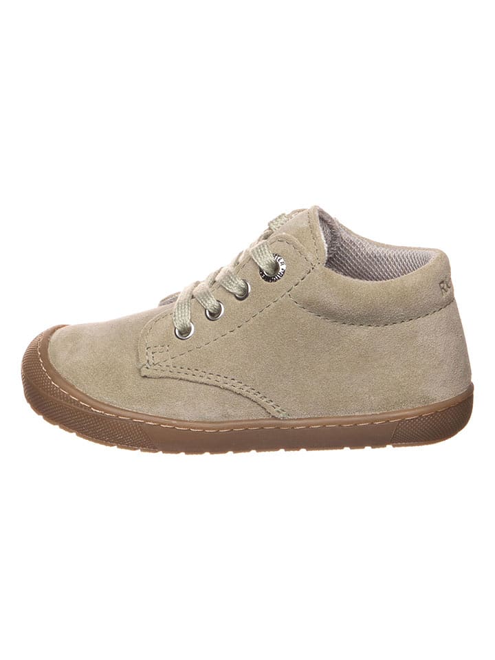 Richter Shoes Skórzane buty "Maxi" w kolorze szarym do nauki chodzenia rozmiar: 20