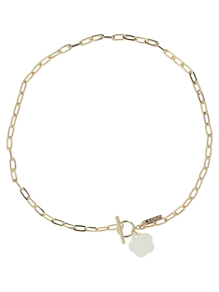 ivy Pozłacany naszyjnik z zawieszką - dł. 46 cm rozmiar: onesize