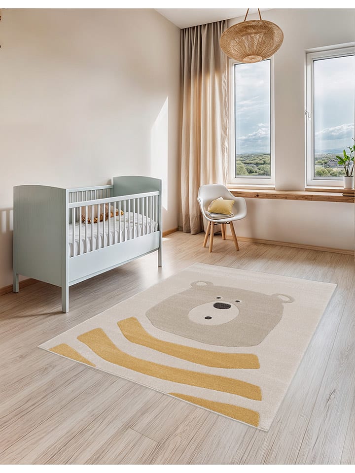 bobochic Dywan "Bernie" w kolorze beżowym rozmiar: 120x170 cm