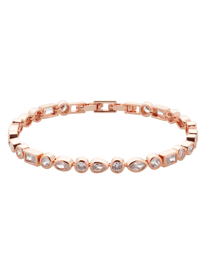 U.S. Polo Assn. Pozłacana bransoletka z kamieniami ozdobnymi rozmiar: onesize