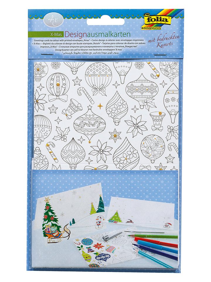 folia PAPER Naklejki do kolorowania (4 szt.) rozmiar: onesize