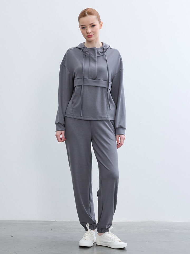 BGN Bluza w kolorze szarym rozmiar: 40