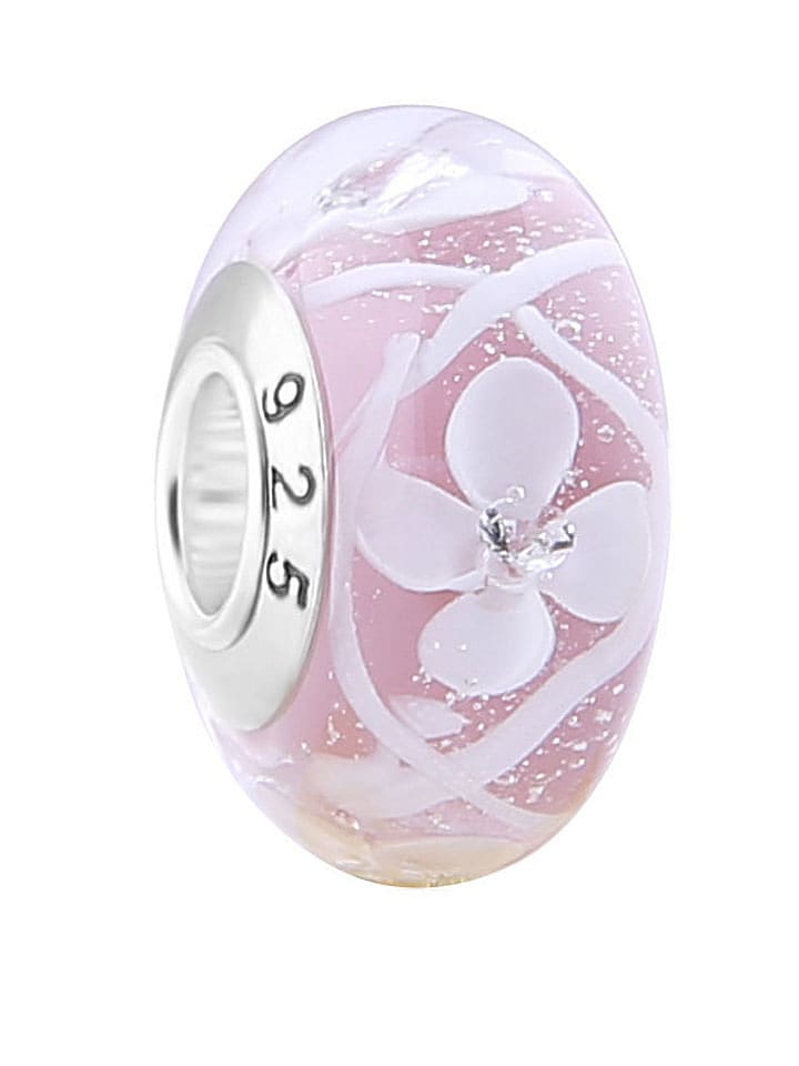 CHARM'S Srebrny charms ze szkłem rozmiar: onesize