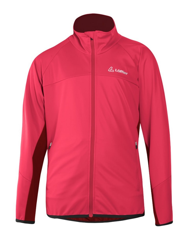 Löffler Kurtka kolarska "Alpha" w kolorze czerwonym rozmiar: 128