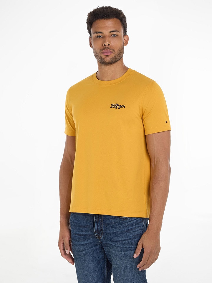 TOMMY JEANS Koszulka w kolorze żółtym rozmiar: XL