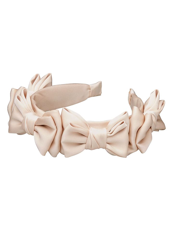 Becksöndergaard Opaska "Fancia" w kolorze kremowym do włosów rozmiar: onesize