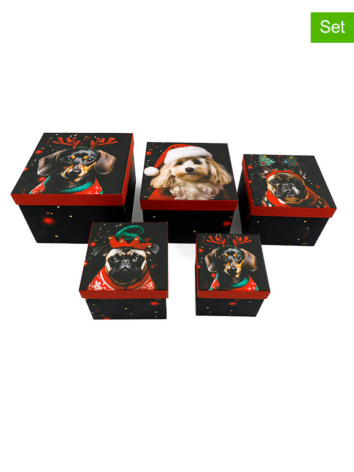 SiL Interiors Pudełka prezentowe (5 szt.) rozmiar: onesize