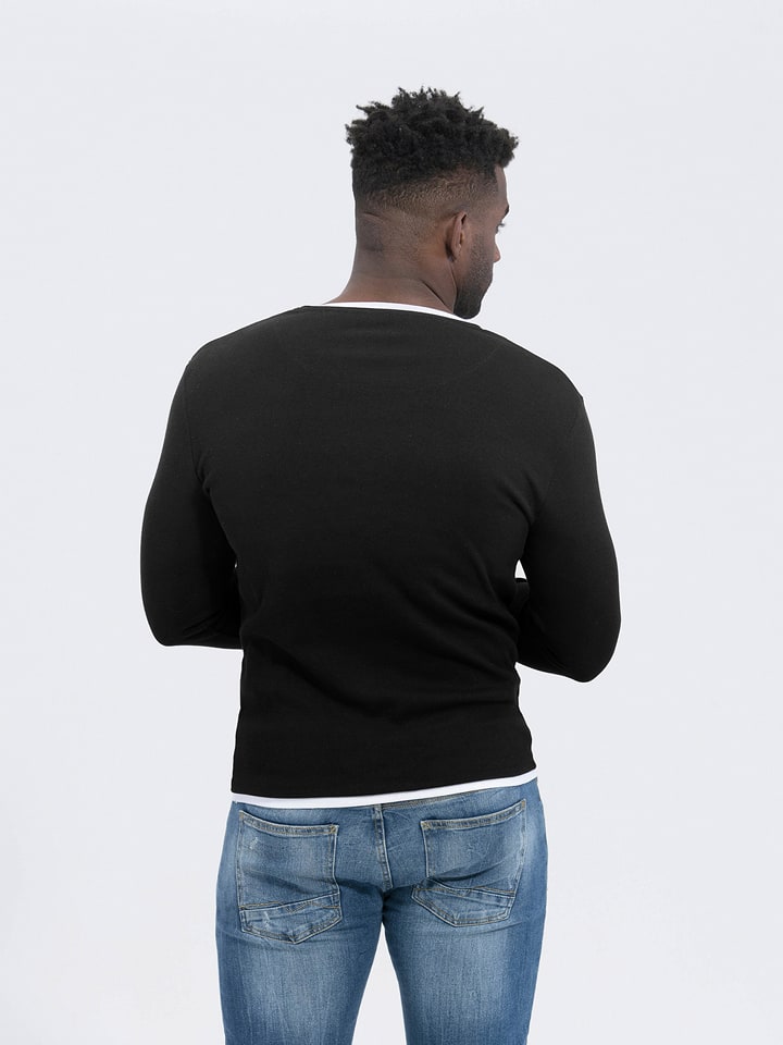 KEY LARGO Sweter "Sarasota" w kolorze czarnym rozmiar: L