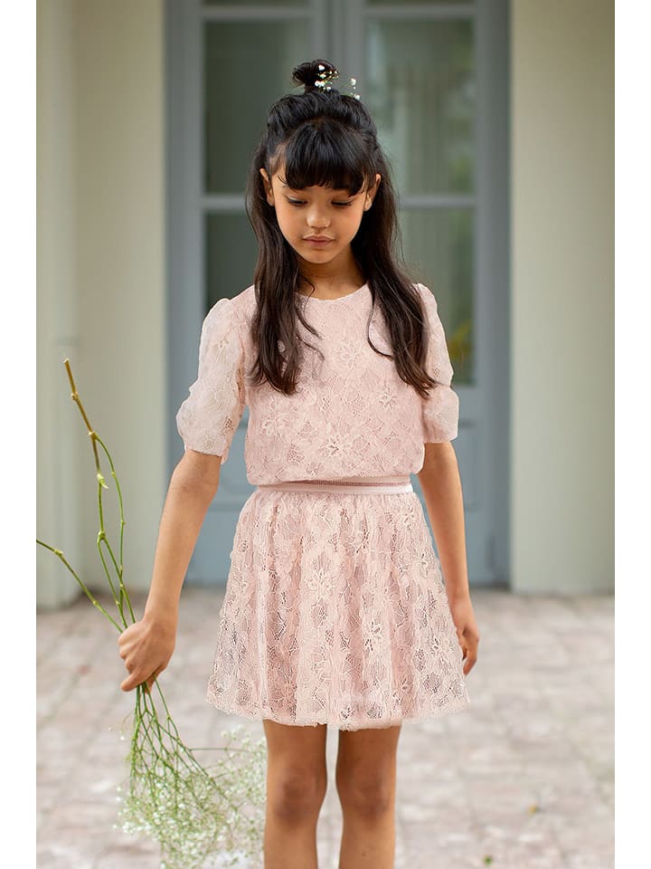 Like Flo Sukienka "Mea" w kolorze jasnoróżowym rozmiar: 152