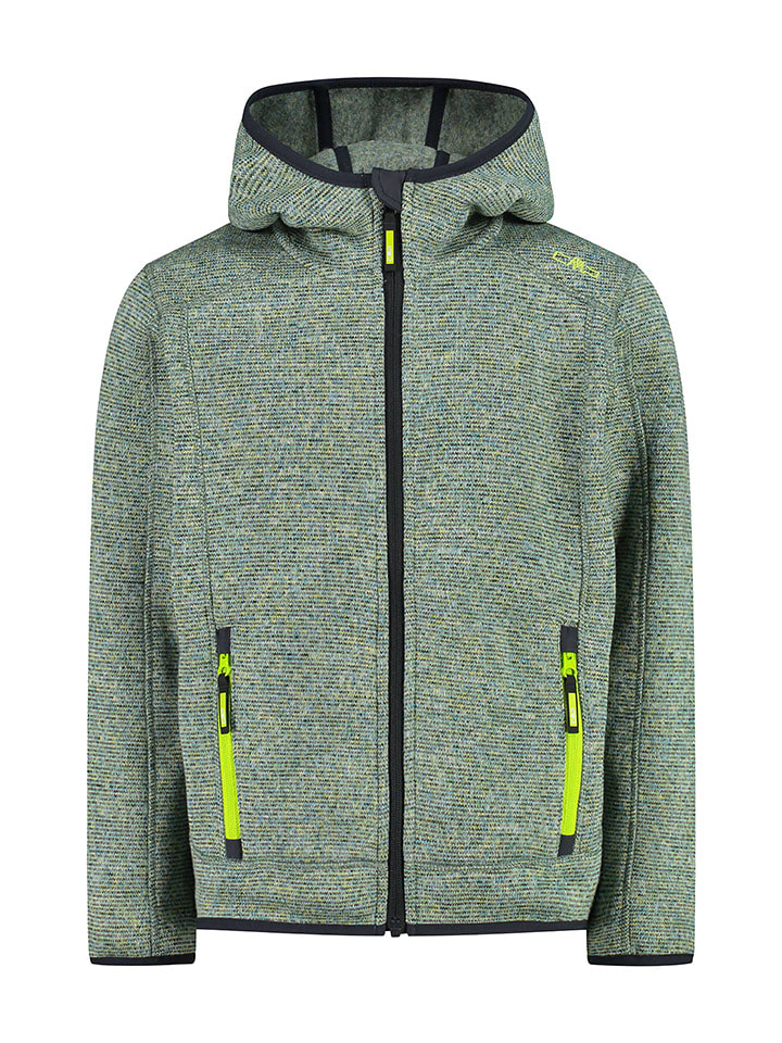 CMP Kurtka polarowa w kolorze zielonym rozmiar: 152