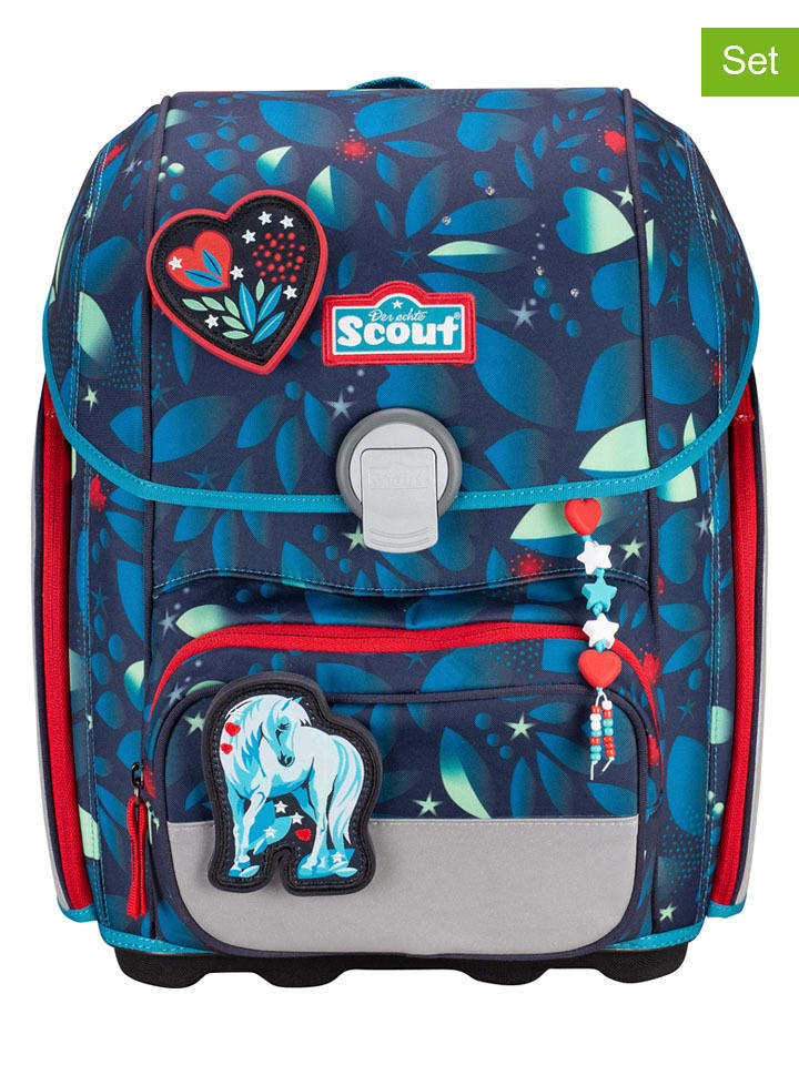 Scout 5-częściowy zestaw "Genius Set LED - White Unicorn" w kolorze niebieskim rozmiar: onesize