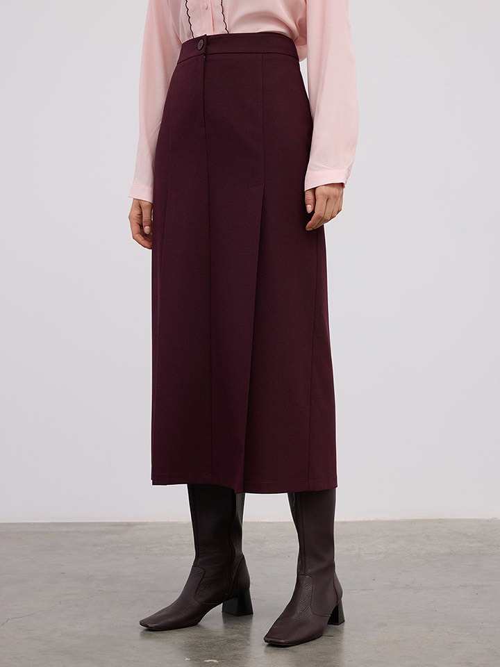 BGN Spódnica w kolorze bordowym rozmiar: 36