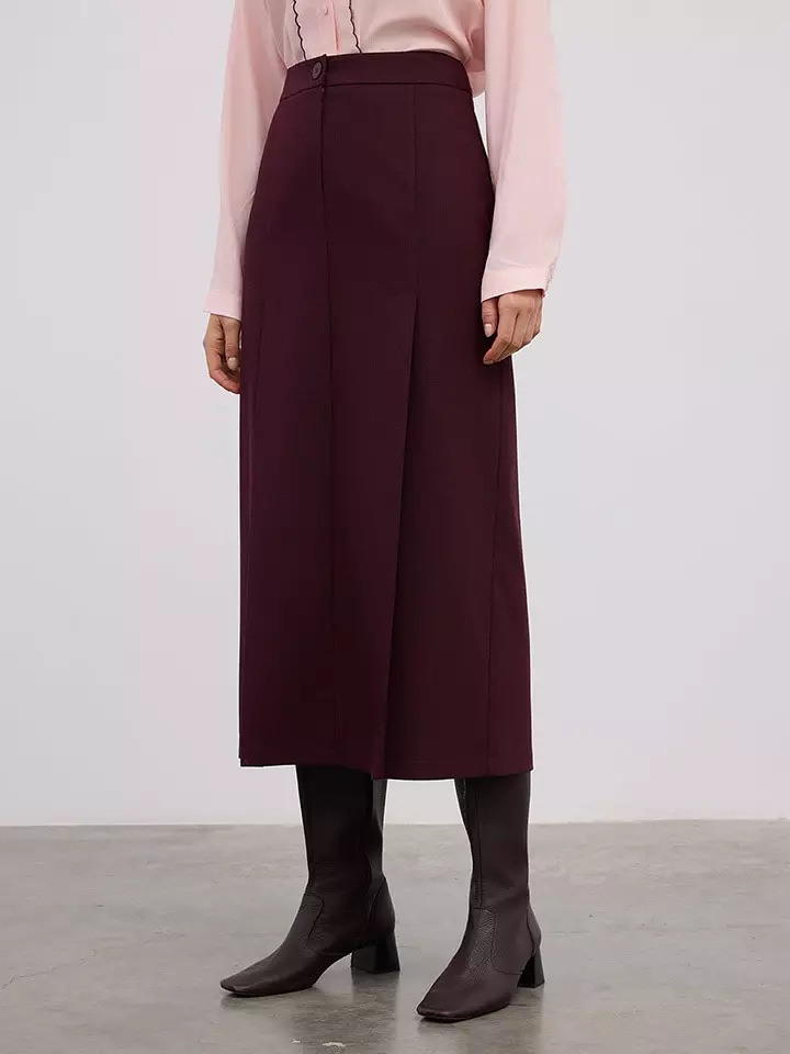 BGN Spódnica w kolorze bordowym rozmiar: 36