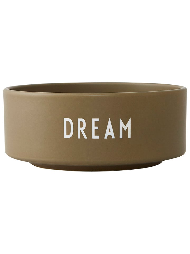 Design Letters Miska "Dream" w kolorze khaki - 300 ml rozmiar: onesize
