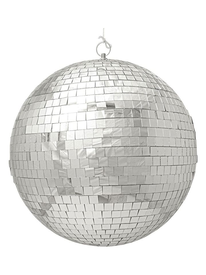 Bizzotto Kula dyskotekowa "Paradise" w kolorze srebrnym - Ø 30 cm rozmiar: onesize