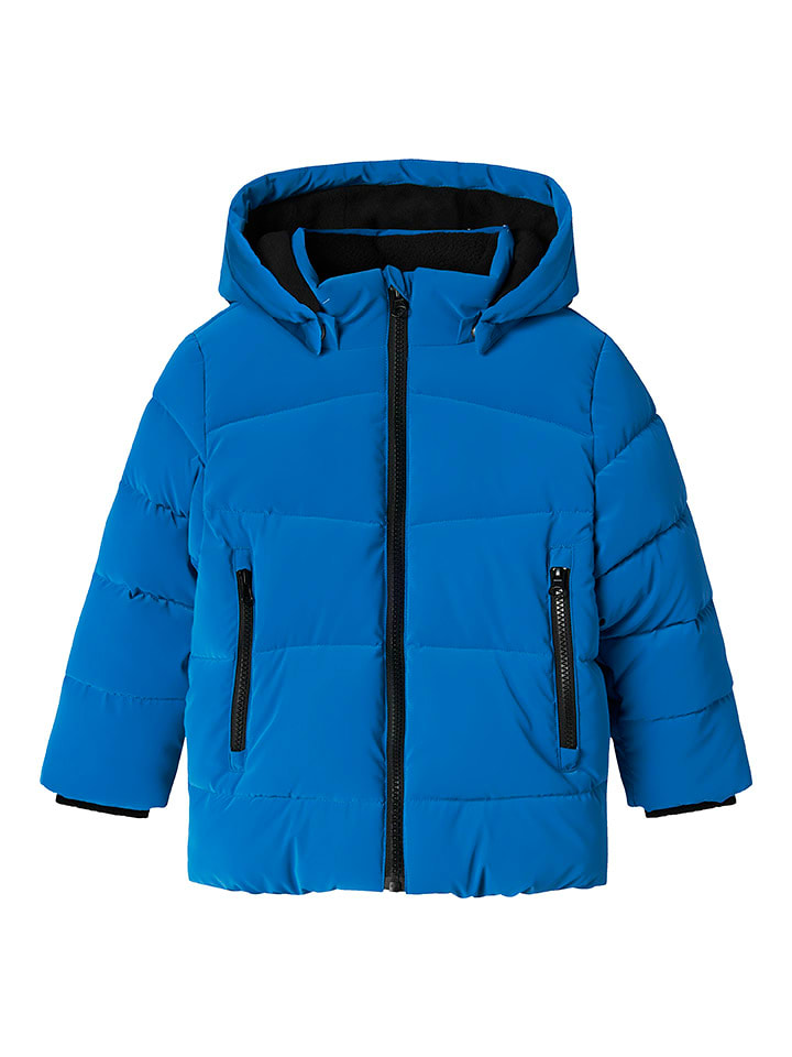 name it Kurtka pikowana "Mark" w kolorze niebieskim rozmiar: 98