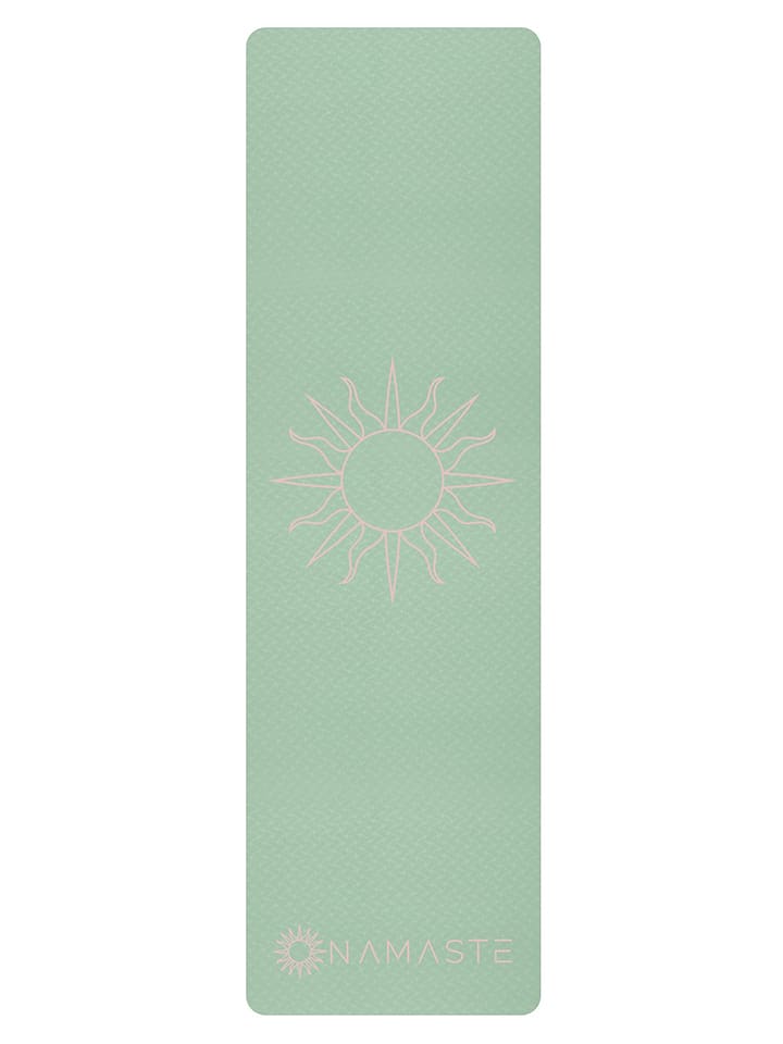 Onamaste Mata sportowa w kolorze miętowym ze wzorem - 181 x 61 x 0,50 cm rozmiar: onesize