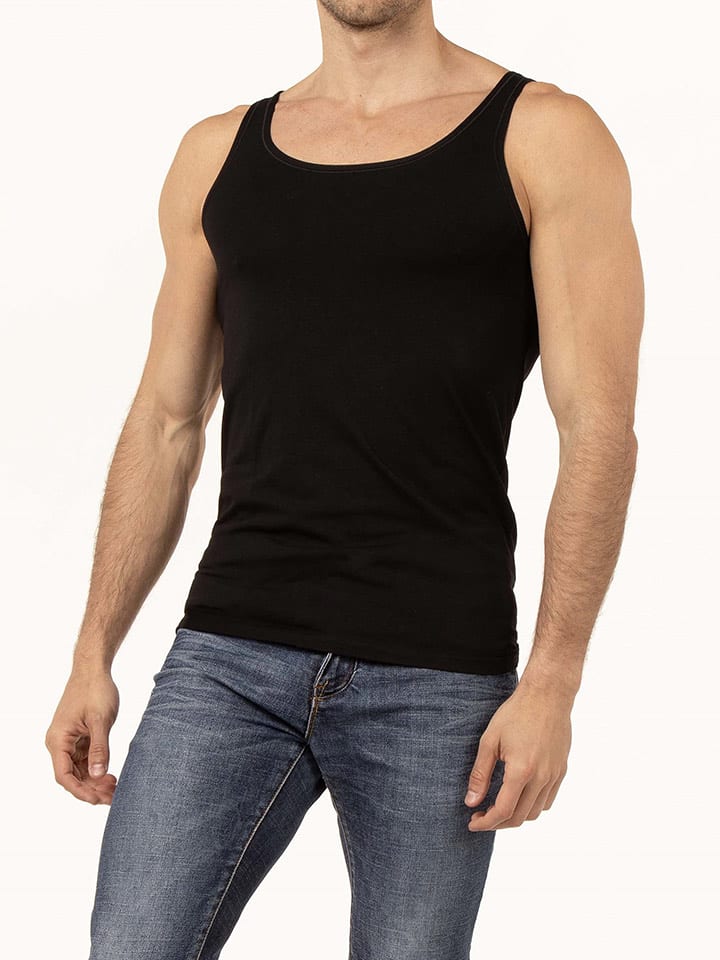 COTONELLA Podkoszulek w kolorze czarnym rozmiar: M