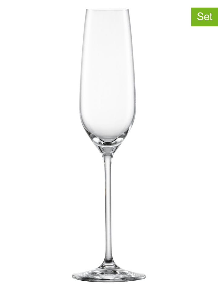 Schott Zwiesel Kieliszki (4 szt.) "Fortissimo" do szampana - 240 ml rozmiar: onesize