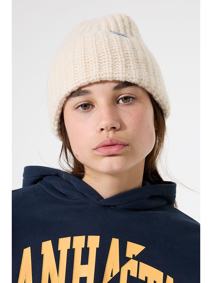 Garcia Czapka beanie w kolorze beżowym rozmiar: onesize