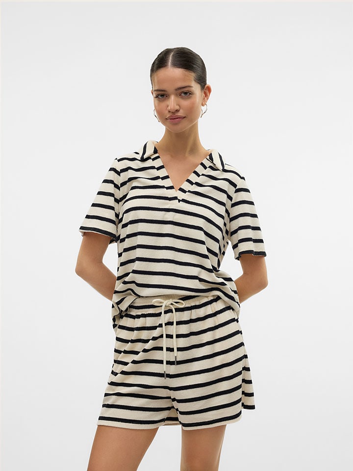 Vero Moda Koszulka polo w kolorze białym rozmiar: S