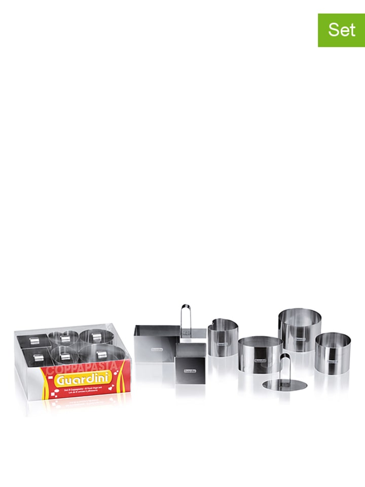 Guardini 6 foremek "Food Ring" w kolorze srebrnym rozmiar: onesize