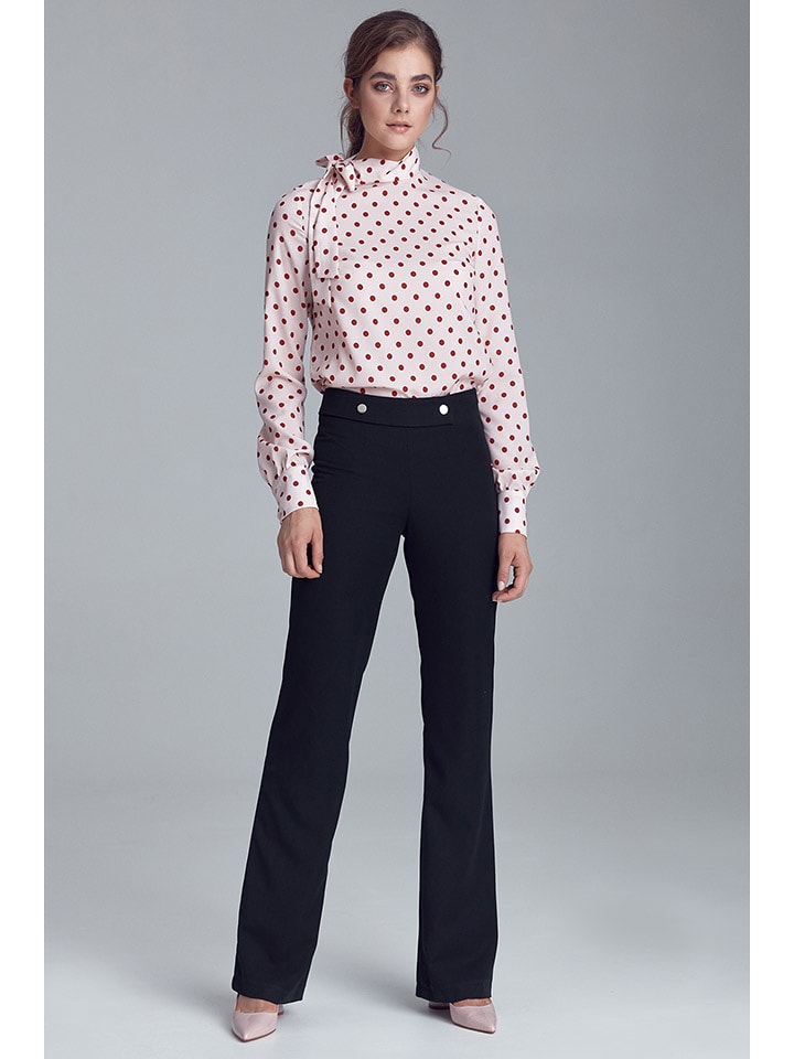 Nife Spodnie w kolorze czarnym rozmiar: 38