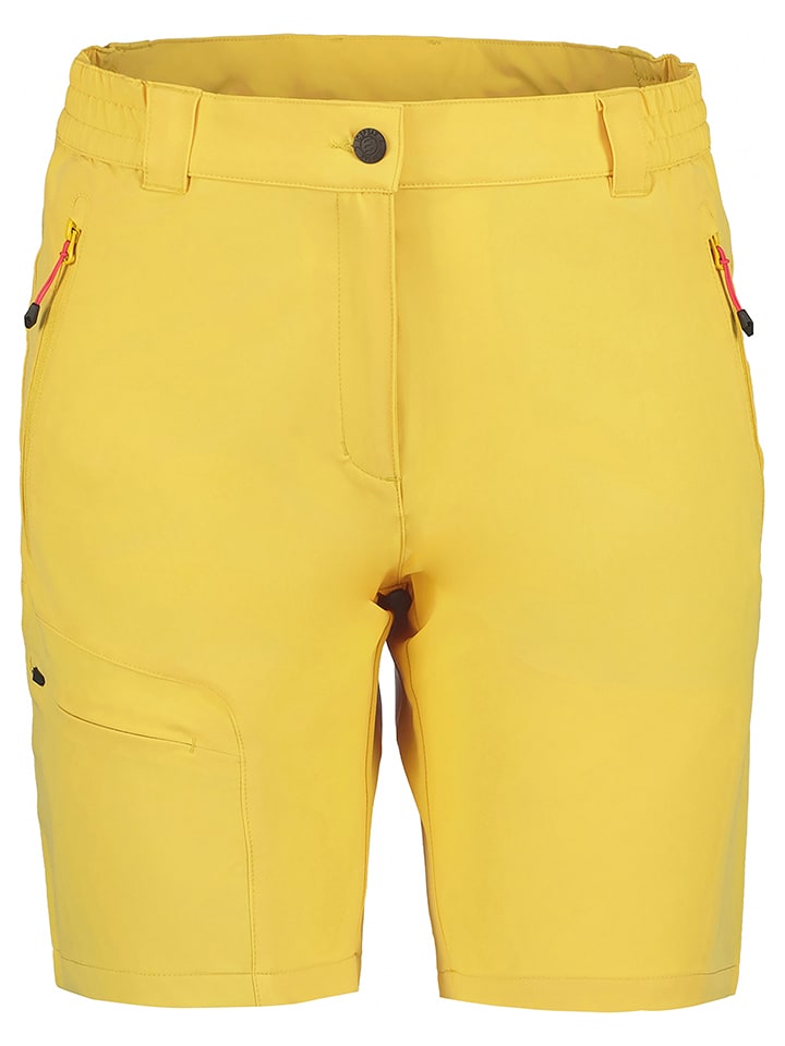 Icepeak Szorty funkcyjne w kolorze żółtym rozmiar: 38