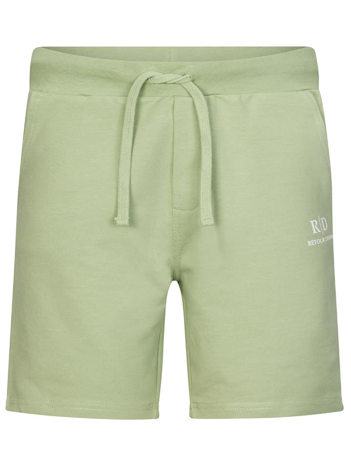 Retour Szorty dresowe w kolorze zielonym rozmiar: 140