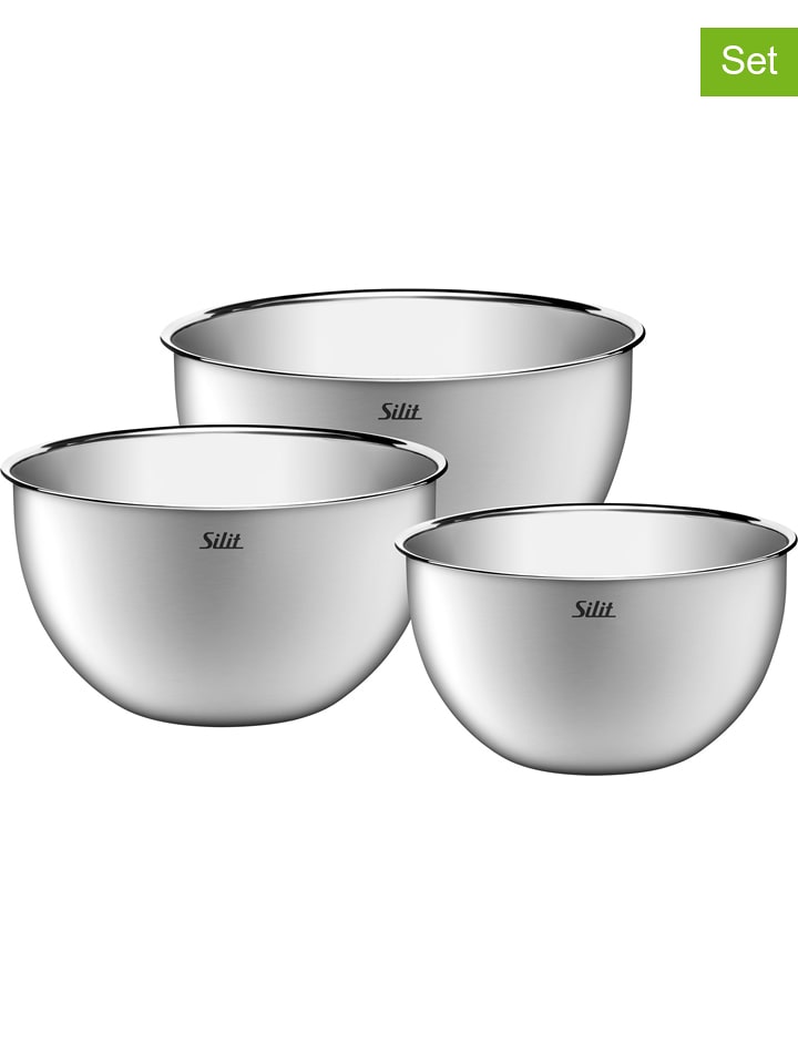 Silit Miski (3 szt.) ze stali szlachetnej rozmiar: onesize