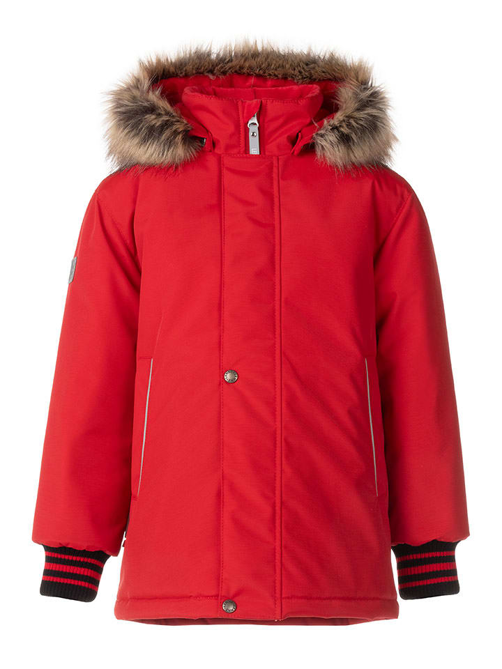 LENNE Kurtka zimowa "Buddy" w kolorze czerwonym rozmiar: 122