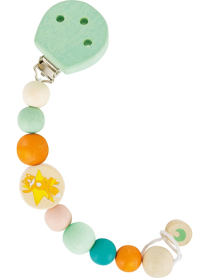 small foot Kolorowy łańcuszek do smoczka - dł. 25 cm rozmiar: onesize